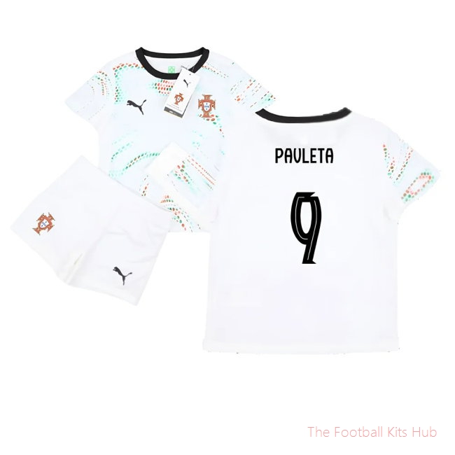 2025-2026 Portugal Away Mini Kit (Pauleta 9)