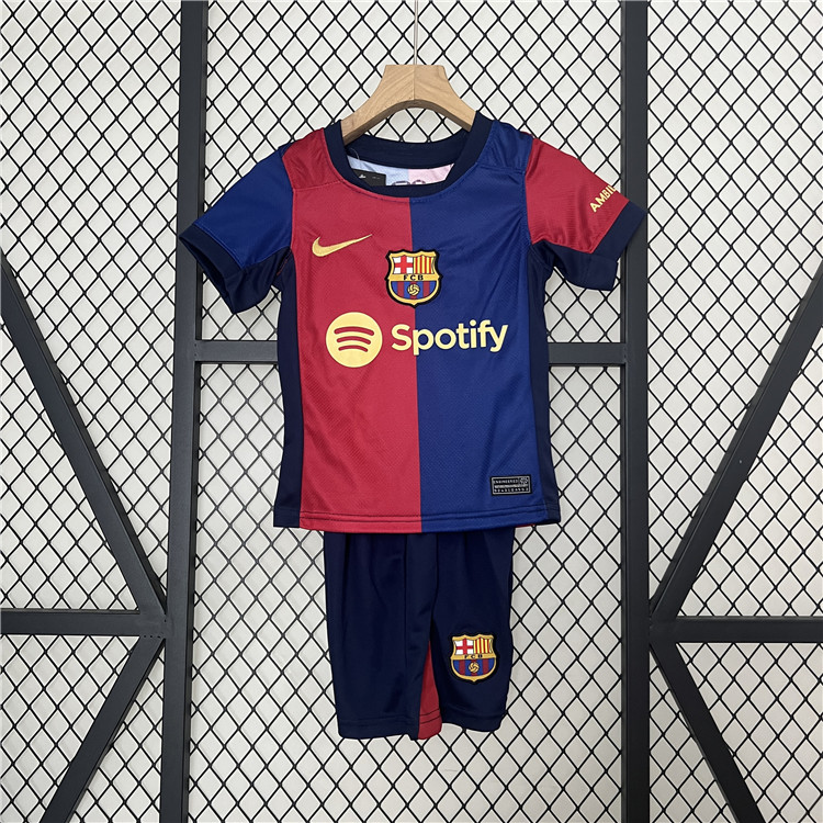 Kids Barcelona FC 2425 Home Kit ShirtShorts - Official Replica 19074