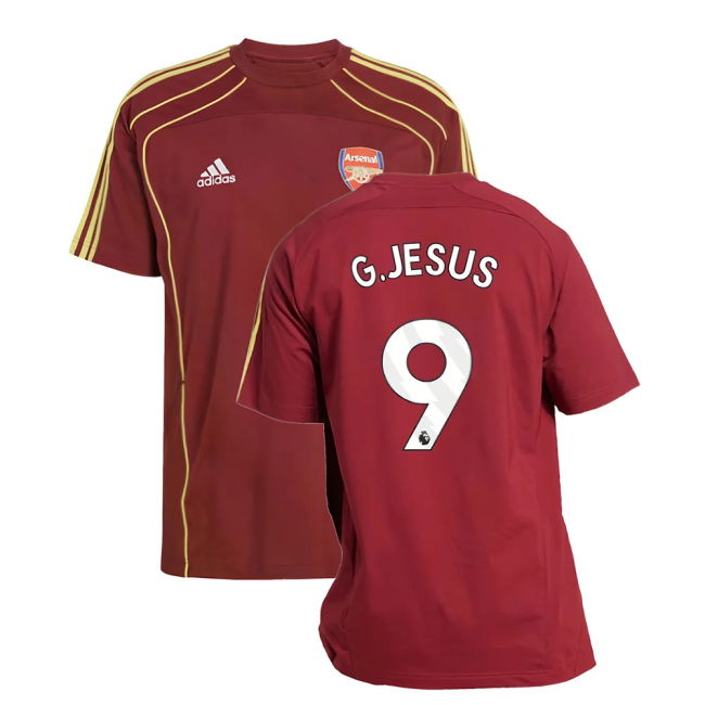 2025-20 Arsenal Home Jersey Jesus #9 Edition L M S
