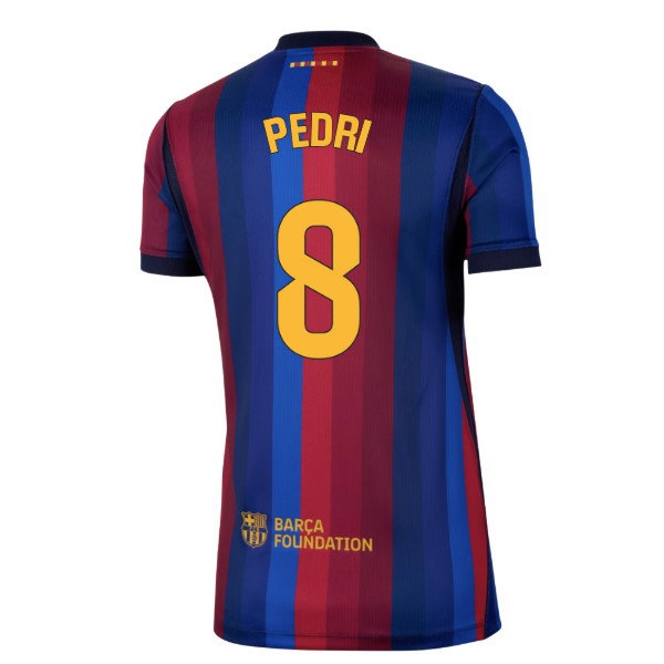 [JED] 2026-2027 Barcelona Home Shirt (Womens) (Pedri 8)