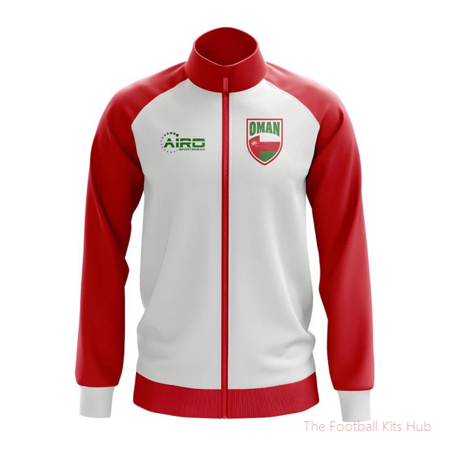 Oman Concept Football Track Jacket (White) - Kids