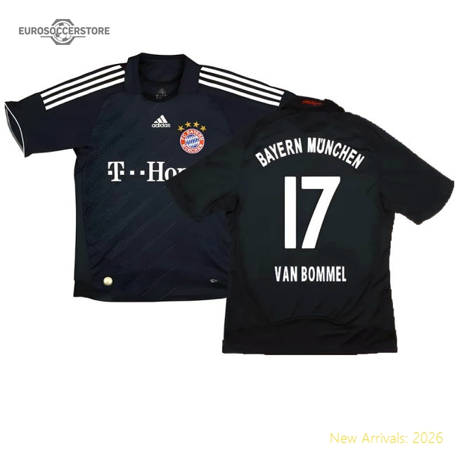 Professional-Grade Bayern Munich 2008-10 Away Shirt ((Excellent) S) (Van Bommel