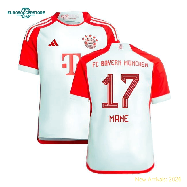 Bayern Munich 2024-25 Home Fan Version For Kids (Mane Football Shirt