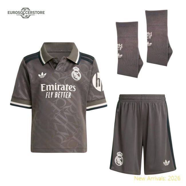 Real Madrid 2024-25 Third Fan Version For Adults (Rudiger Game
