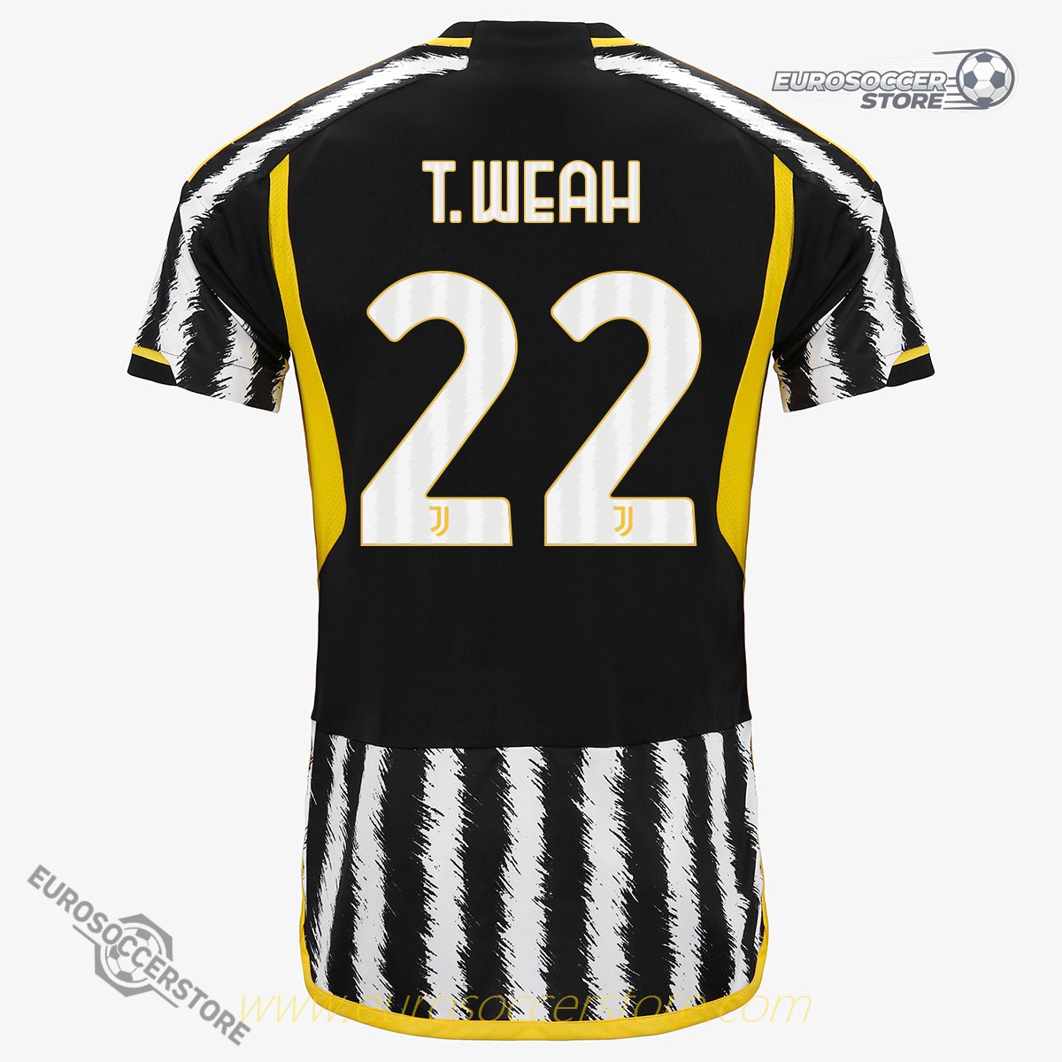 Juventus T.WEAH 22 Home Soccer Jersey for the 23-24 Season