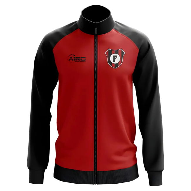 Team Flamengo Concept Football Track Jacket (Red) Kit Premium