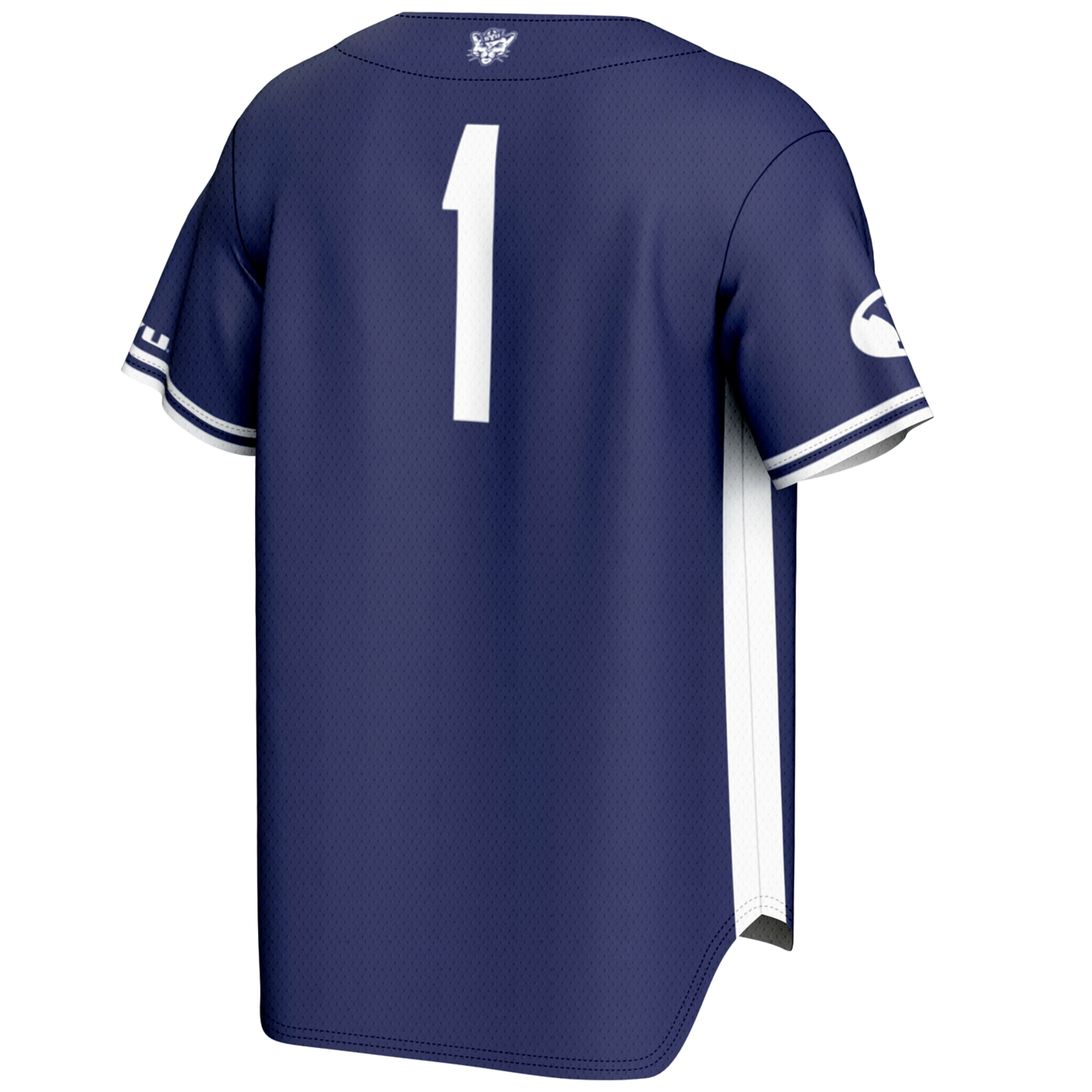 [NJP] BYU Cougars GameDay Greats Youth Lightweight Baseball Jersey - Navy