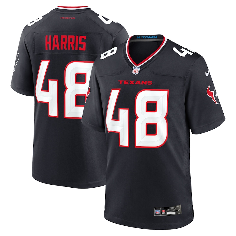 None Christian Harris HOU Texans Sleek Elite Jersey for NFL Fans