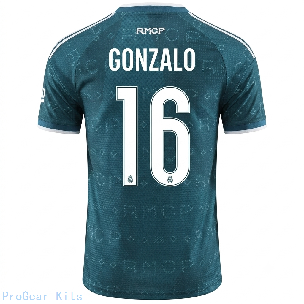 [SPK] Real Madrid Gonzalo Garc -a #16 Away Uniform 2026/27