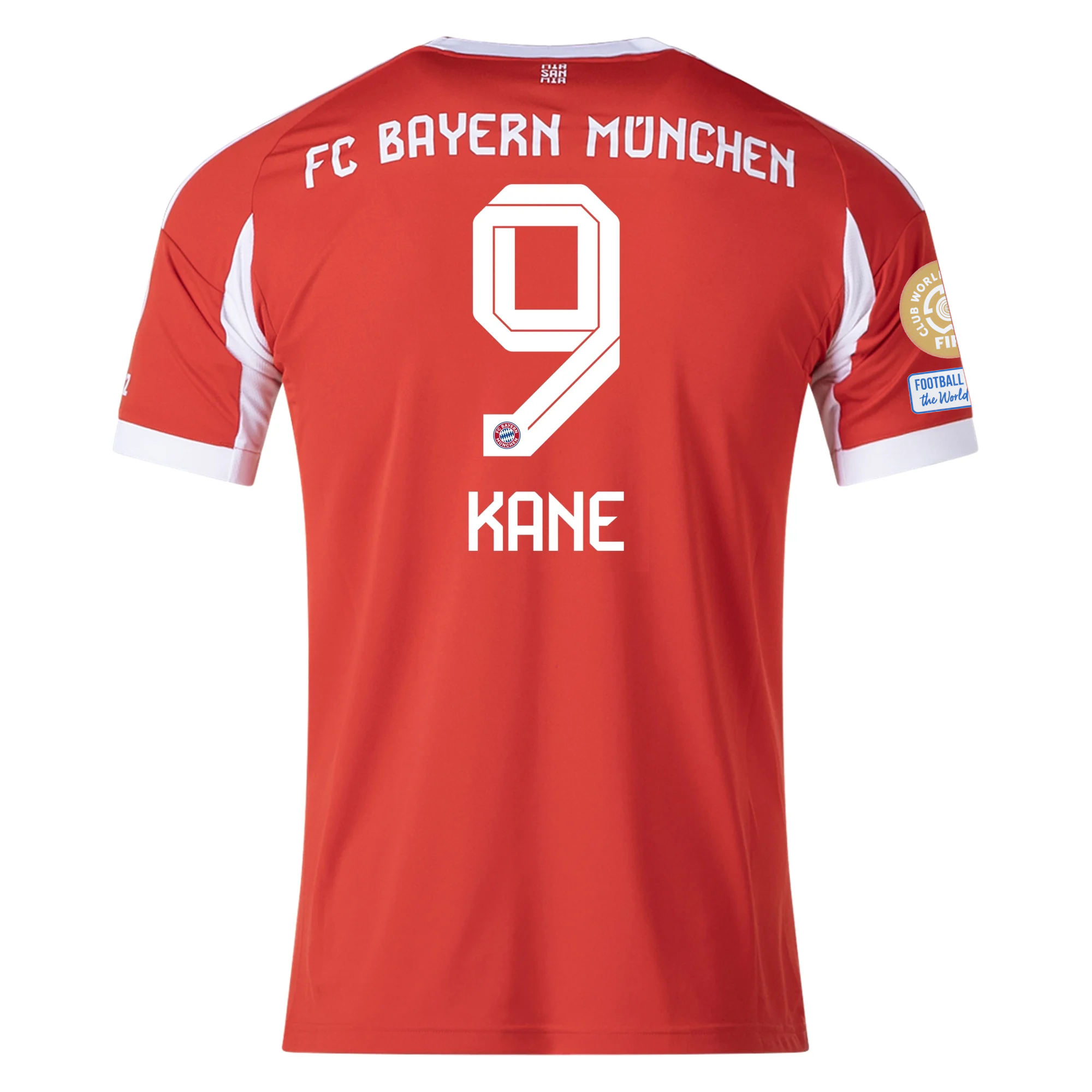 Bayern Munich Harry Kane Home Jersey 25/26 Club World Cup Red
