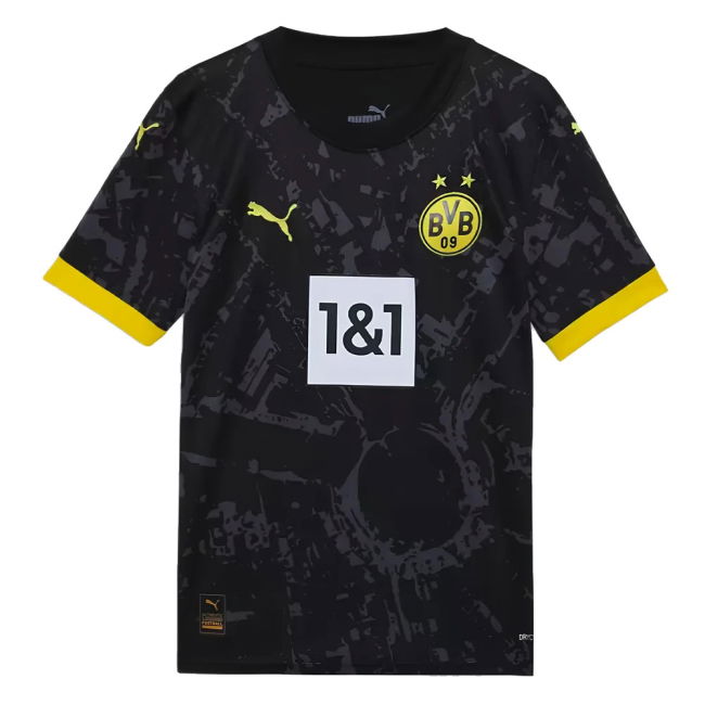 Borussia Dortmund 2023-2024 Away Football Jersey - Kids (Kids)