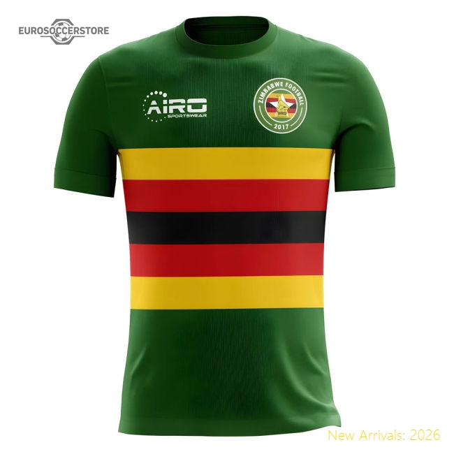 Zimbabwe Home Concept Football Kit 2025-2026 Game Wear Jersey