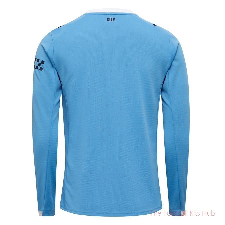 Manchester City Home Shirt CWC Kidsuper Print 2025/26 Long Sleeves