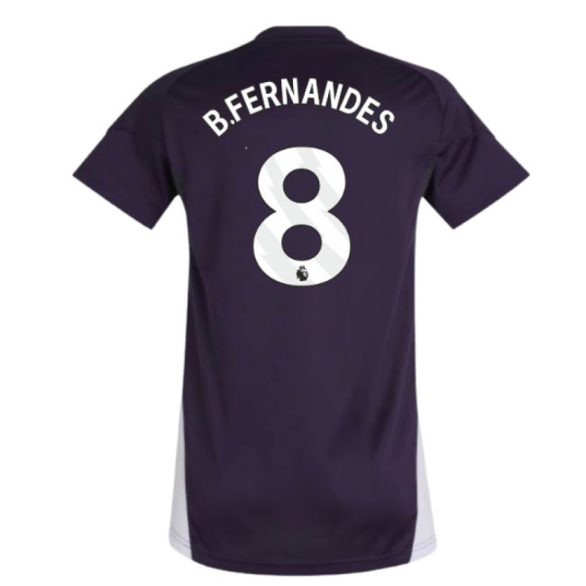 2025-2026 Man Utd Training Jersey (Aurora Plum) - Womens (B.Fernand...