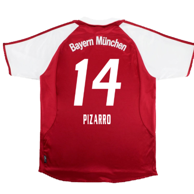 Bayern Munich 2003-04 Home Shirt ((Excellent) XL) (Pizarro 14)