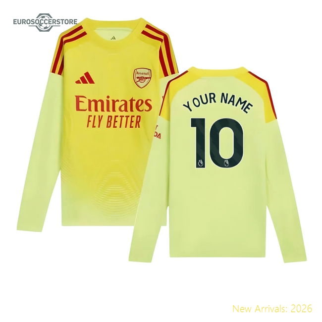 Non-toxic Kids Arsenal Jersey 2025-2026 Easy-care Drycell