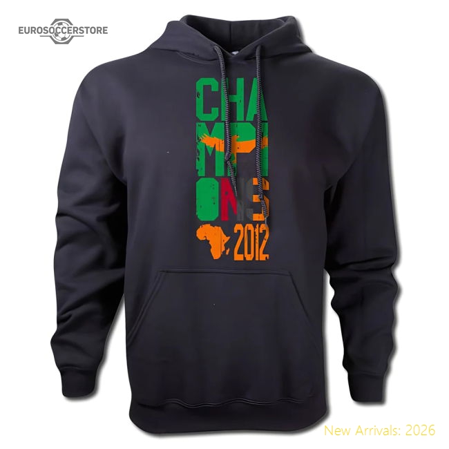 2012 Zambia Winners Hooded Top - Match Quality - Supporter Edition