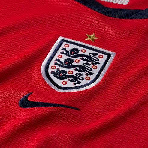 England 2026 Away Women's Jersey - Three Lions Speed Red Female Kit