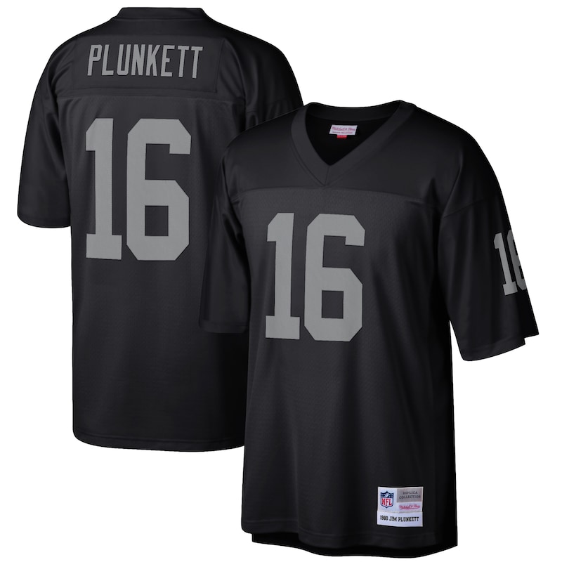 None Jim Plunkett LV Raiders Pro-Level Game Jersey Football Apparel