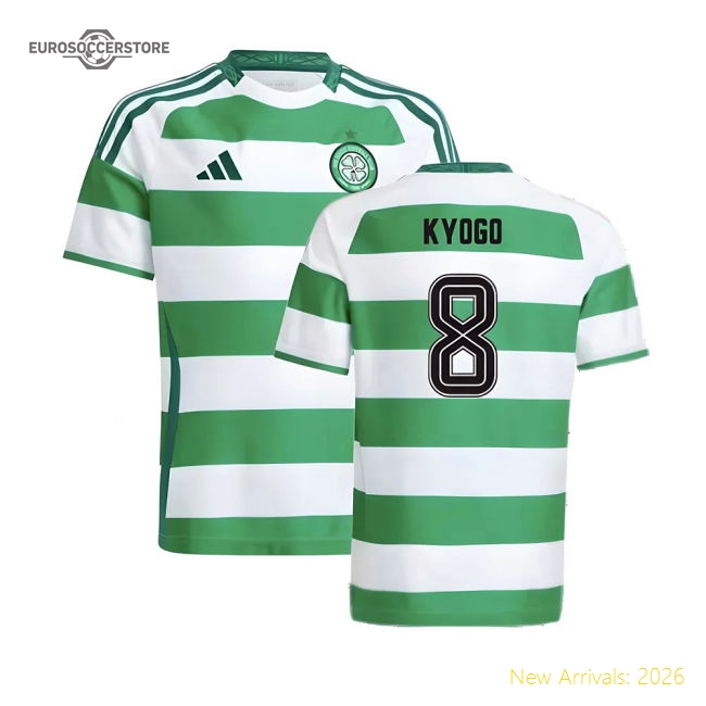 2024-2025 Celtic Home Shirt (Kids) (Kyogo 8)