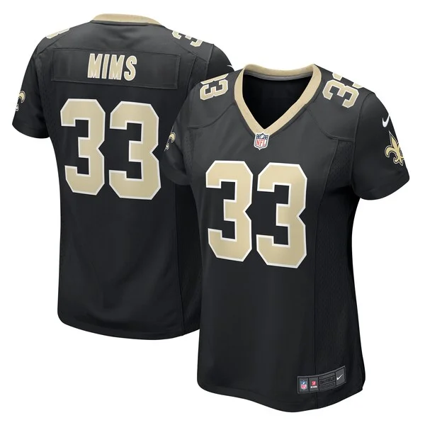 New Orleans Saints Game NFL Jersey - Black | Pro-Level Football App...