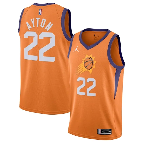Deandre Ayton PHX Swingman Jersey - fashionable high-quality - Orange