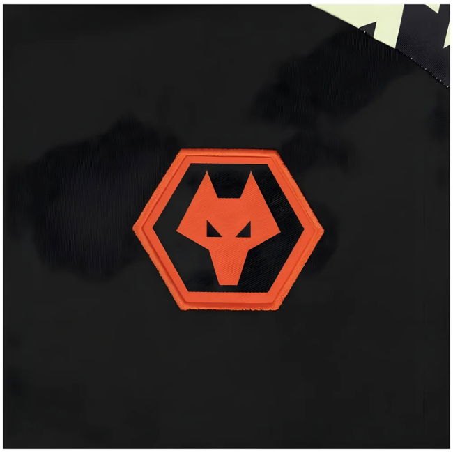 Adult 2024-2025 Wolves Pre Match 1/4 Zip Training Top (Black)
