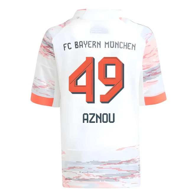 Bayern Bayern Munich Away Mini Kit Aznou #49 Premium Quality Suppo...