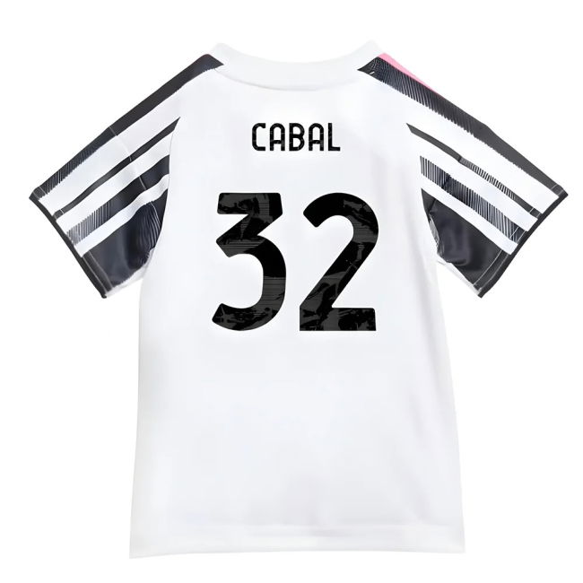 Juve Juventus Home Baby Kit Cabal #32 Authentic Design Devoted Lat...
