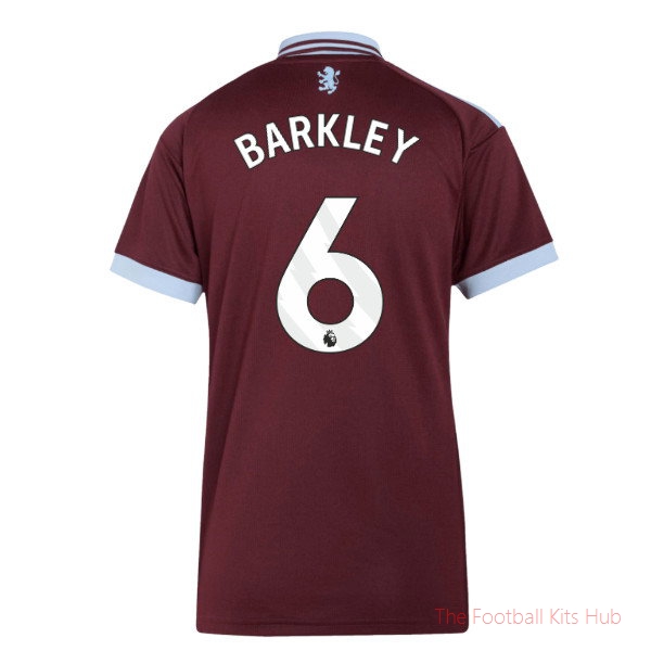 Soccer Aston Villa 2026-2027 Home Shirt (Womens) (Barkley 6)