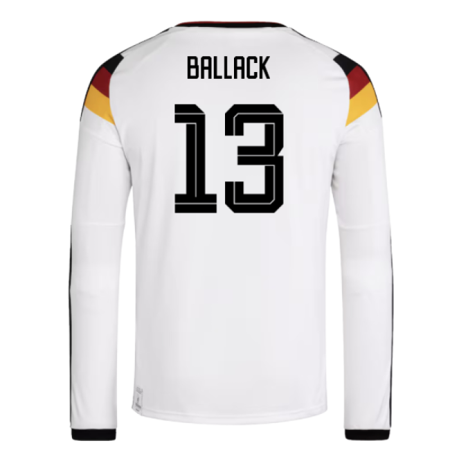 Exclusive Limited Quality Germany Home Rare Jersey (Ballack 13) (1)