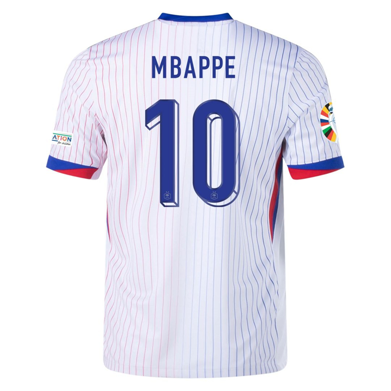 Breathable UEFA Euro 2024 France Away Football Shirt Soccer Jersey