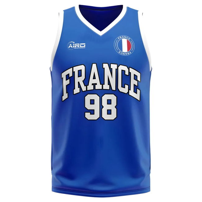France National Side Replica Jersey - Adults Version