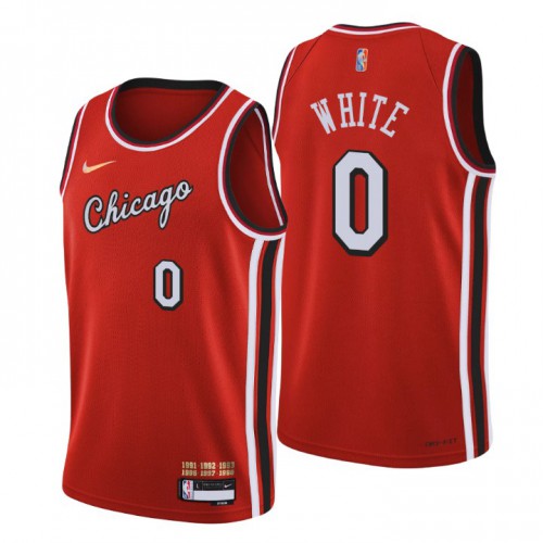 Red Chicago Bulls #0 Nike Jersey - Discounted NBA Fan Apparel