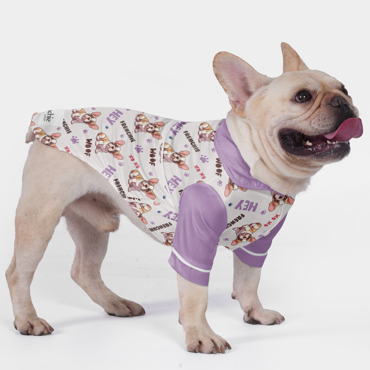 Gnocchi - Frenchie Pajamas For French Bulldog Indoor Use | Comfort Fit