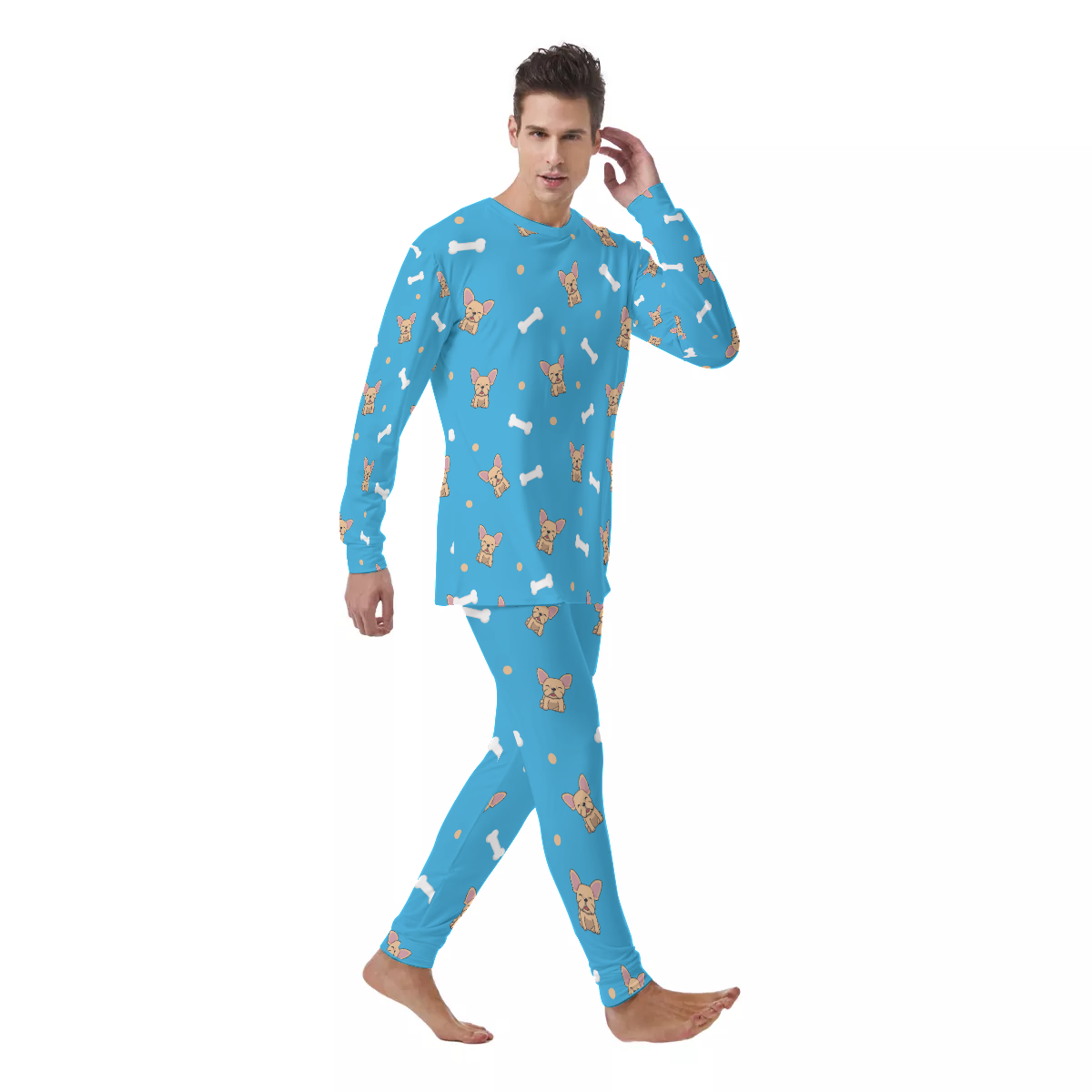 Vet-recommended Bruce - Vet-recommended Men's Pajamas Paw Protection