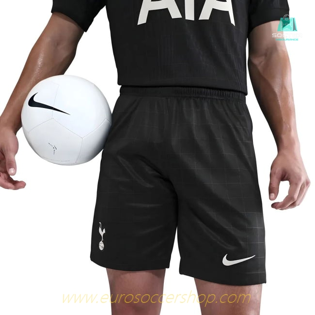 2025-2026 Tottenham Away Shorts (Black)