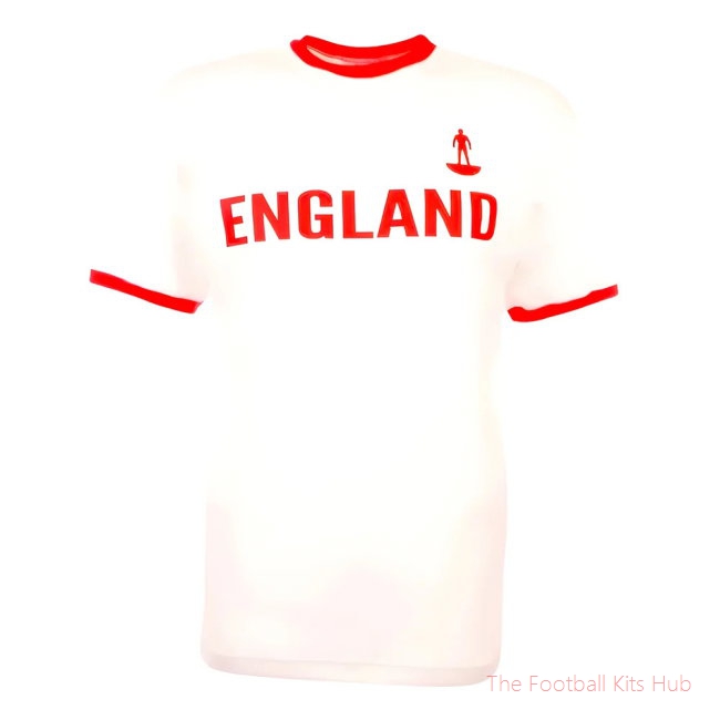 Men England T-Shirt - White UEFA Euro