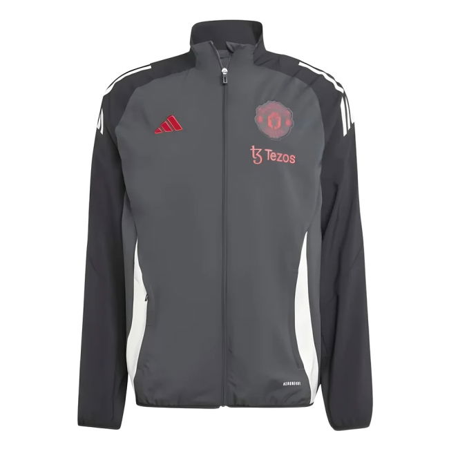 Manchester United Official 2024-2025 Home Shirt (Carbon)