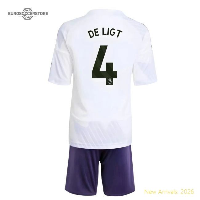 Premium Premier League Team Away De Ligt Jersey 2025-2026 Smooth