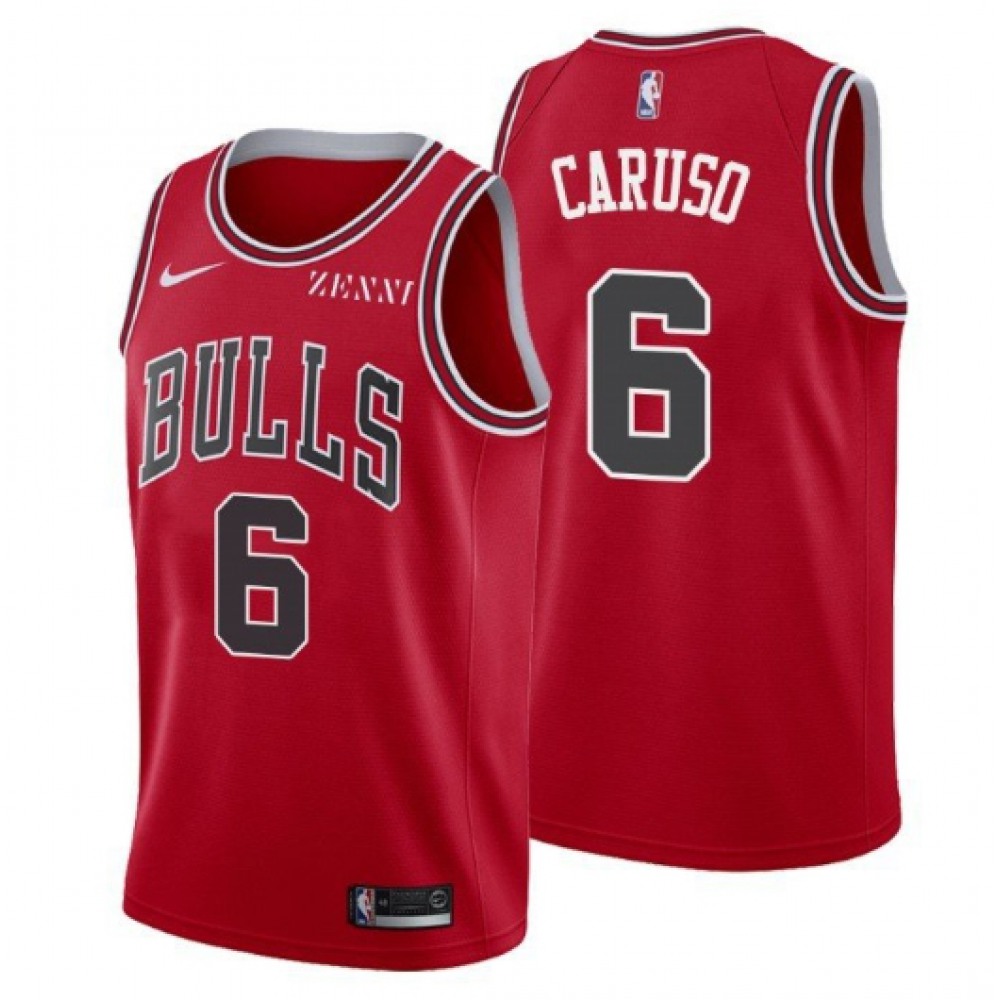 6 Chicago Bulls Jersey Red - - Game Day Essential