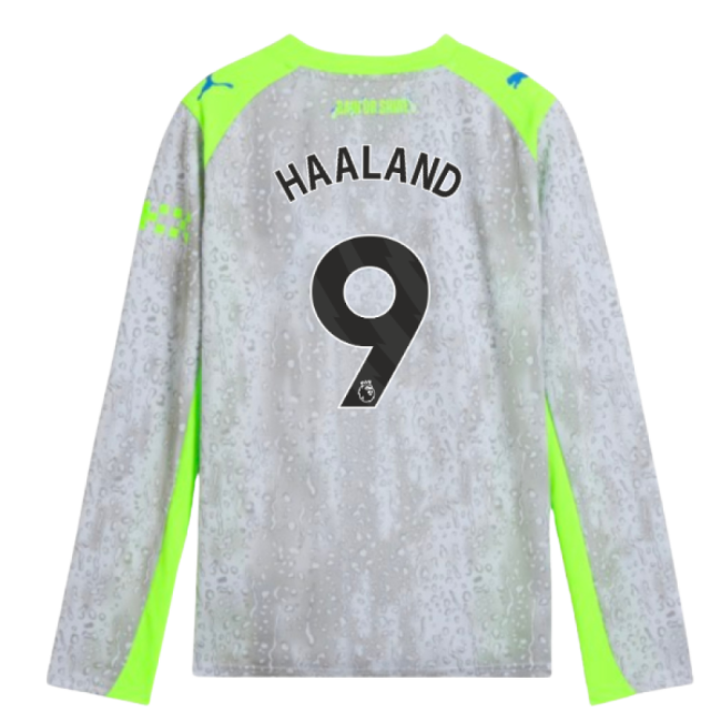 Kids Haaland 9 Man City A Team Pro Level Third Pro Shirt