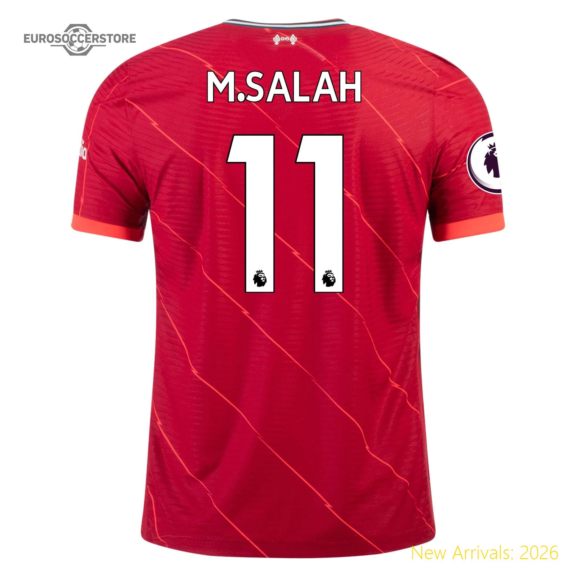 Officially Approved Stylish Adult Liv Mo Salah Superior Home Jersey