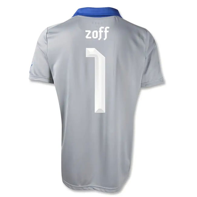 Zoff 1 Italy National Team Pro Level Home Player Jersey