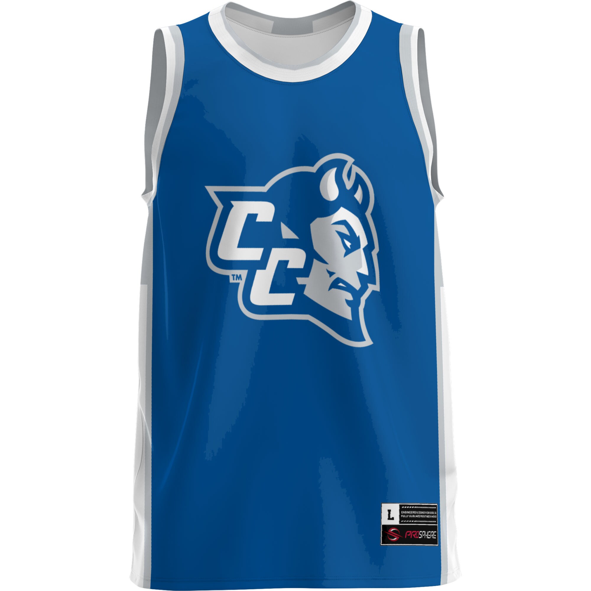 [DDG] Central Connecticut State Blue Devils GameDay Greats Lightweight Basketball Jersey - Blue
