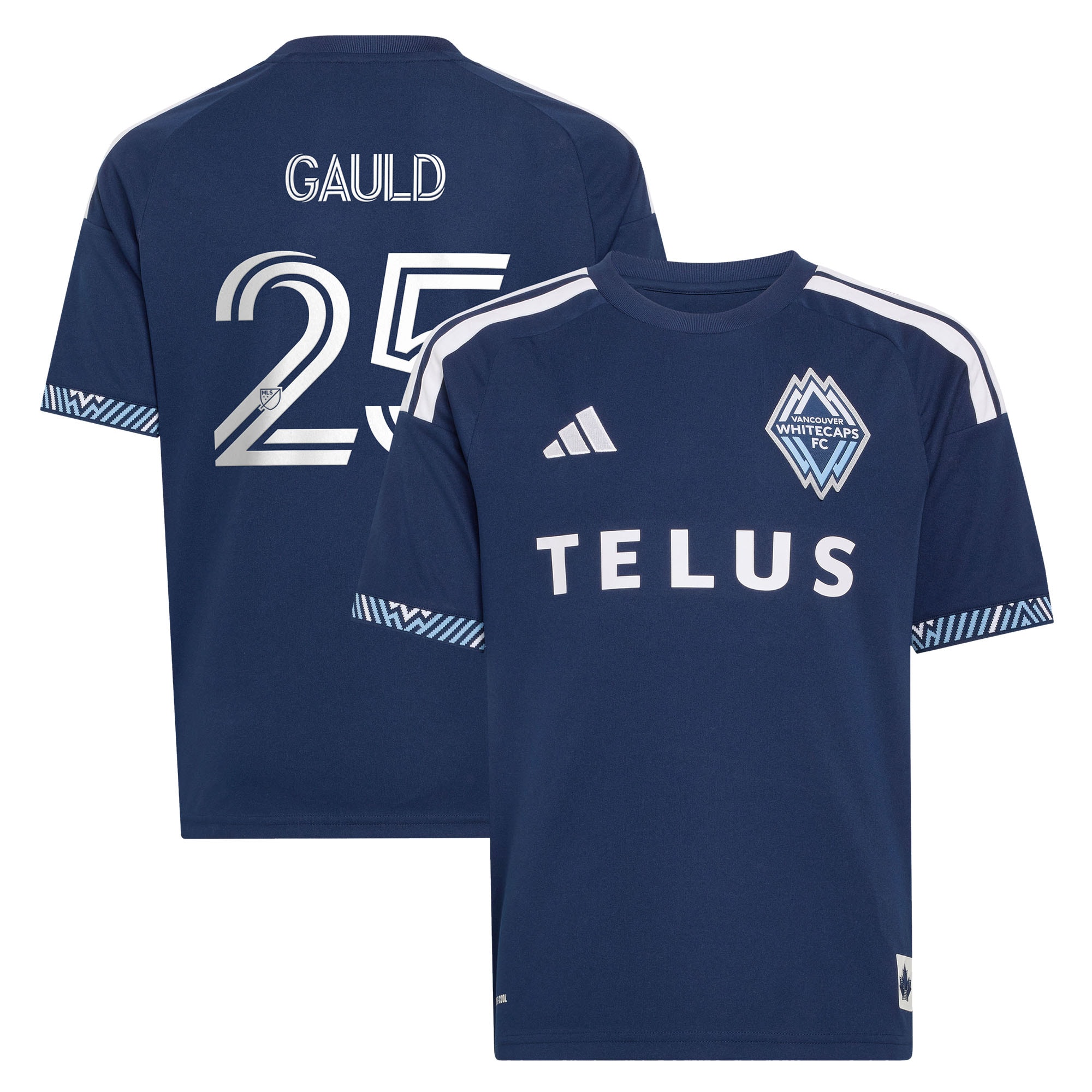 [JED] Women's Ryan Gauld Vancouver Whitecaps FC The Coastal Jersey Replica Jersey - Blue