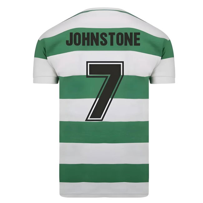 Durable 2025-2026 Celtic Shirt Johnstone 7 With Vintage Design -