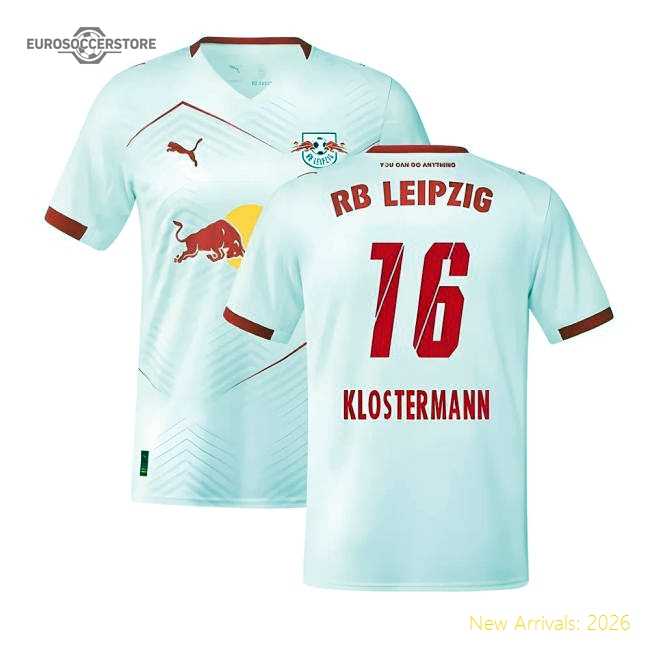 Supporter 2025-2026 Red Bull Leipzig Home Shirt (Klostermann 16)