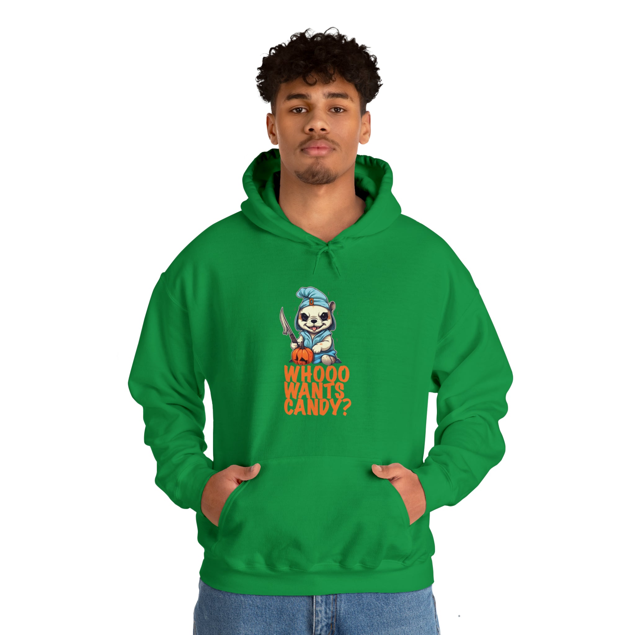 Whoo Wants Candy Halloween Unisex Hoodie
