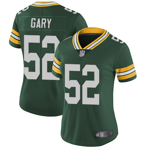 NFL GB Packers #52 Rashan Gary Green Limited Jersey - High Quality